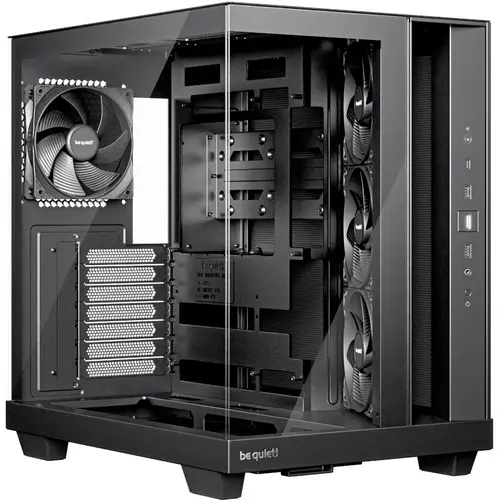 Carcasa be quiet! Light Base 500, Middle Tower, Tempered glass, Negru