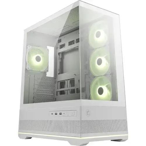 Carcasa MSI MAG PANO 110R PZ, Mid Tower, ATX, Alb