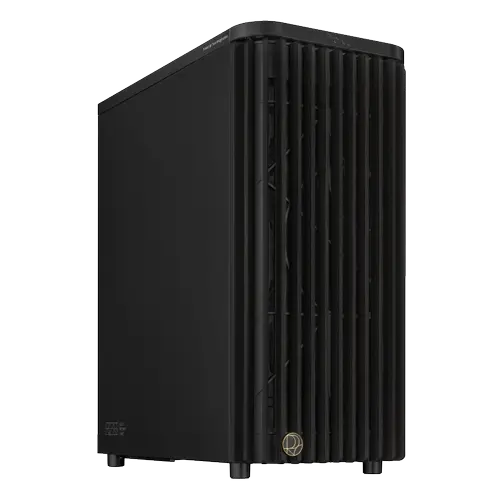 Carcasa ASUS PROART PA401 Wood METAL PWM Edition, Middle Tower, Negru
