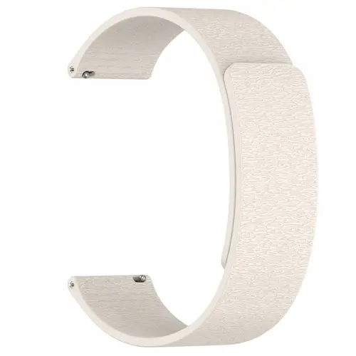 Curea Techsuit W074 pentru Samsung Galaxy Watch Series, 20mm, Bej