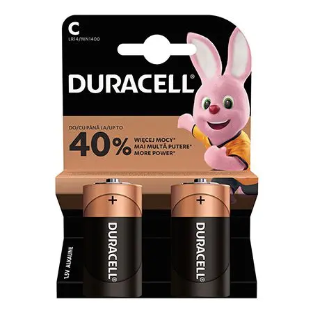 Baterie Duracell Basic C LR14, 2buc