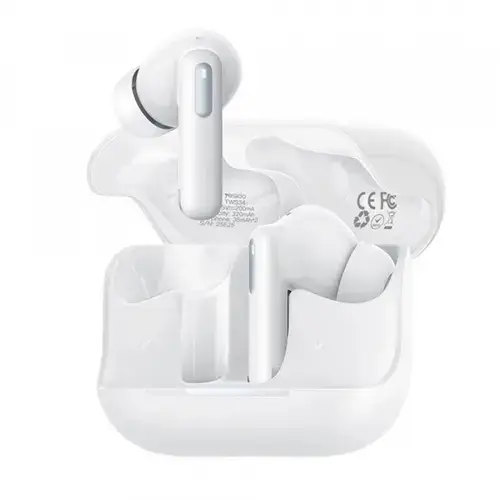 Casti True Wireless Yesido TWS34, Bluetooth, ANC, Alb