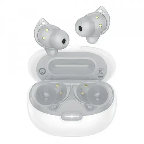 Casti True Wireless HOCO EW203, Bluetooth, Alb