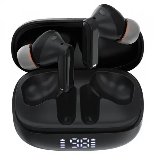 Casti True Wireless Acefast W1, Bluetooth, Negru
