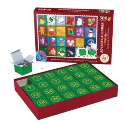 Puzzle Advent Calendar Model 2, 500 piese