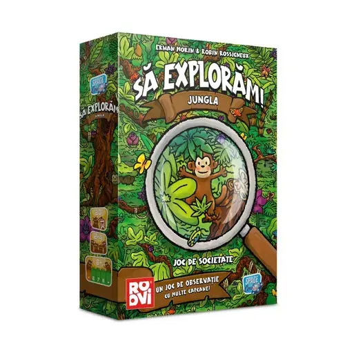 Joc de observatie Roovi: Sa Exploram Jungla