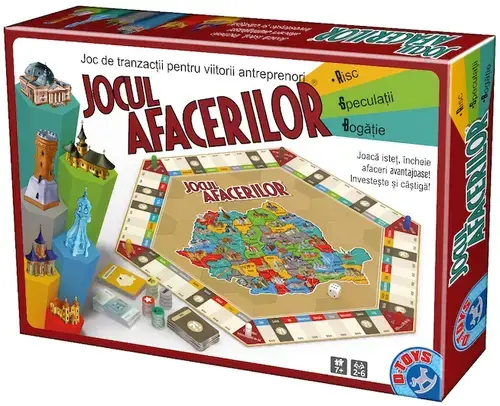 Joc de societate D-Toys Jocul afacerilor
