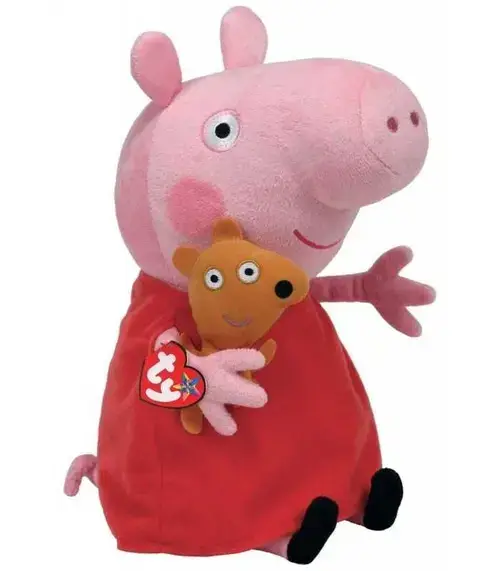 Plus Ty Beanie Babies Peppa Pig Peppa, 28 cm