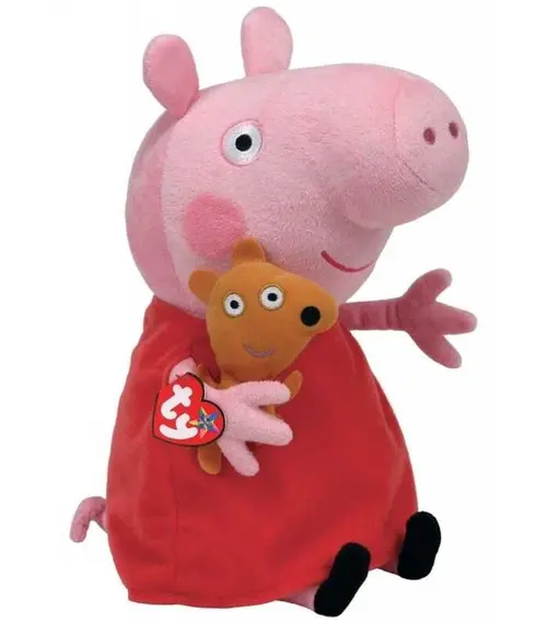 Plus Ty Beanie Babies Peppa Pig Peppa, 28 cm