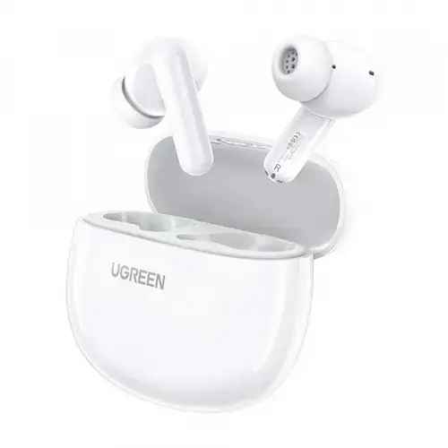 Casti True Wireless UGREEN HiTune P3 WS207, Bluetooth, MultiPoint, Alb