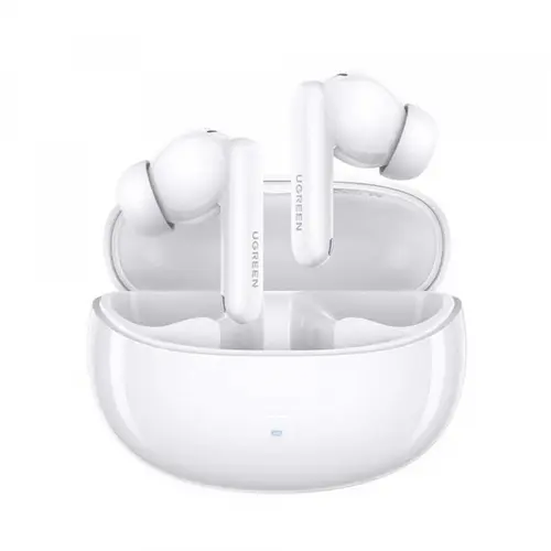 Casti True Wireless UGREEN HiTune T3 Pro WS206, Bluetooth, ANC, MultiPoint, Alb