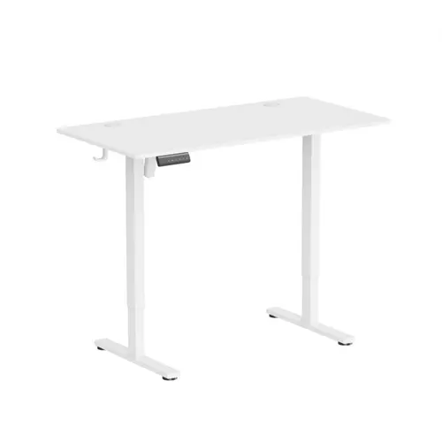 Birou gaming Serioux Ascend, reglabil electric, Alb