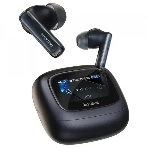 Casti True Wireless Baseus M2s Ultra, Bluetooth, Negru