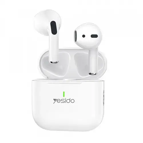 Casti True Wireless Yesido TWS17, Bluetooth, Alb