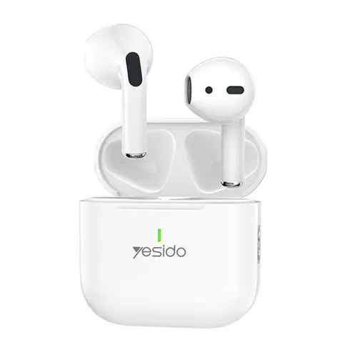 Casti True Wireless Yesido TWS17, Bluetooth, Alb