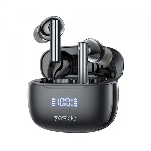 Casti True Wireless Yesido TWS23, Bluetooth, ANC, Negru