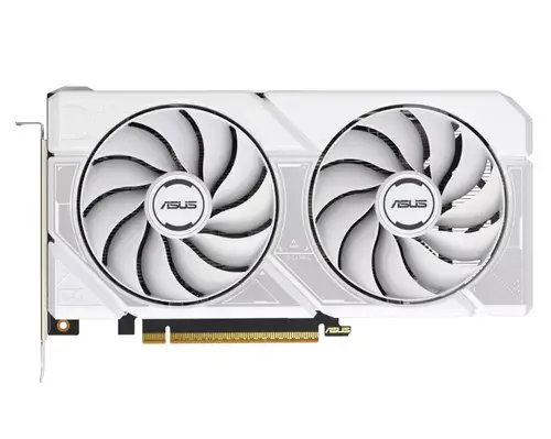 Placa video ASUS GeForce RTX 5060 DUAL White OC Edition 8GB GDDR7 128-bit DLSS 4.0
