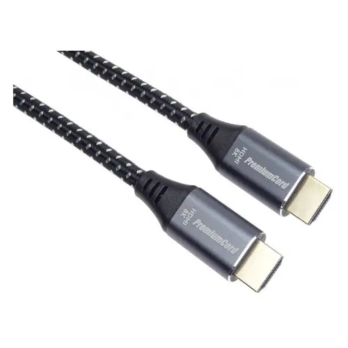 Cablu HDMI, Ultra High Speed, 8K@60Hz, Versiunea 2.1, conectori auriti metalici din aluminiu, 3m, PremiumCord kphdm21s3