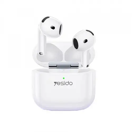 Casti True wIRELESS Yesido TWS32, Bluetooth, ANC, Alb