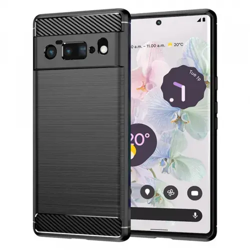 Husa pentru Google Pixel 6 Pro, Techsuit, Carbon
