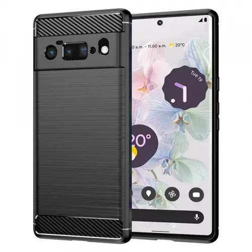 Husa pentru Google Pixel 6 Pro, Techsuit, Carbon