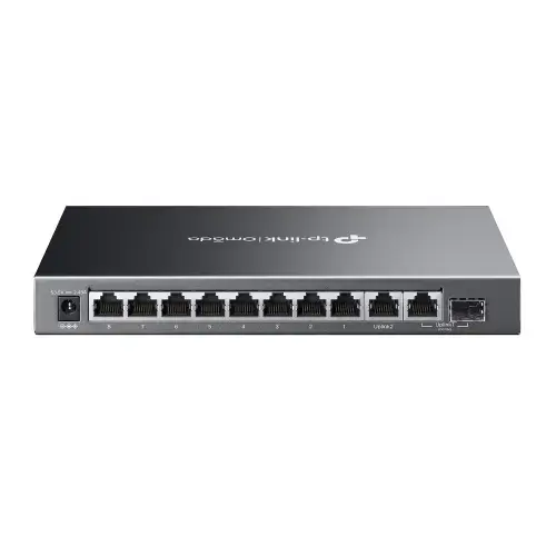 Switch TP-LINK Omada ES210GMP, 8 porturi, Gigabit, PoE