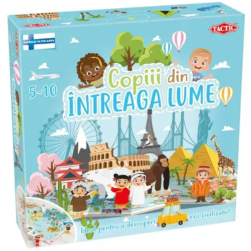 Joc educativ Tactic - Copii din intreaga lume