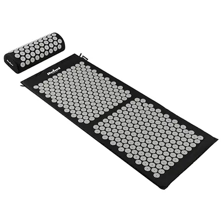 Saltea presopunctura cu perna REBEL ACTIVE RBA-6010-BK, 110 x 42 x 2 cm