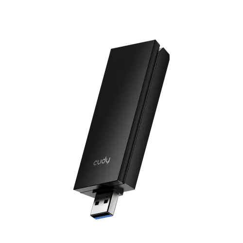 Adaptor Wireless Cudy WU5400, AX5400, Wi-Fi 6 Tri-Band, 2 x Antene interne