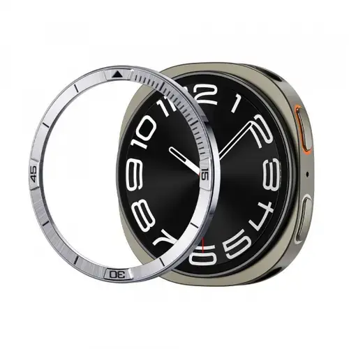 Rama Protectie Spigen Tune Pilot pentru Samsung Galaxy Watch8 44mm, Argintiu