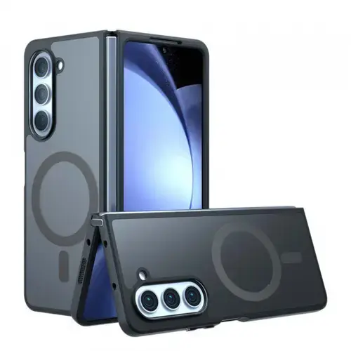 Husa Techsuit PureFrost MagSafe pentru Samsung Galaxy Z Fold6 F956,  Neagra