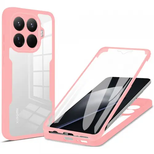 Husa Techsuit ColorVerse 360 pentru Xiaomi 15T Pro, Roz
