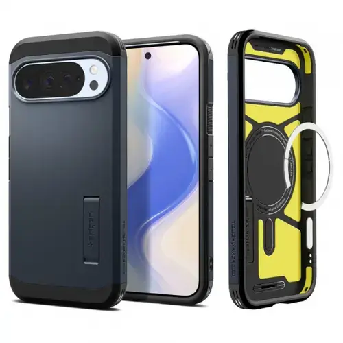 Husa Spigen Tough Armor MagSafe pentru Google Pixel 10 Pro XL,  Albastru