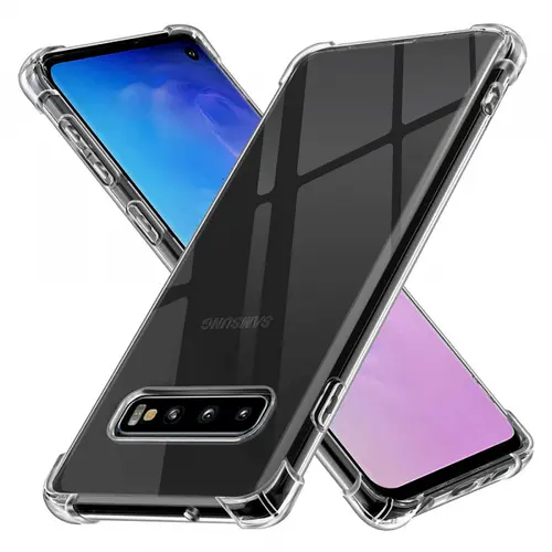 Husa pentru Samsung Galaxy S10 G973, Techsuit, Shockproof Clear