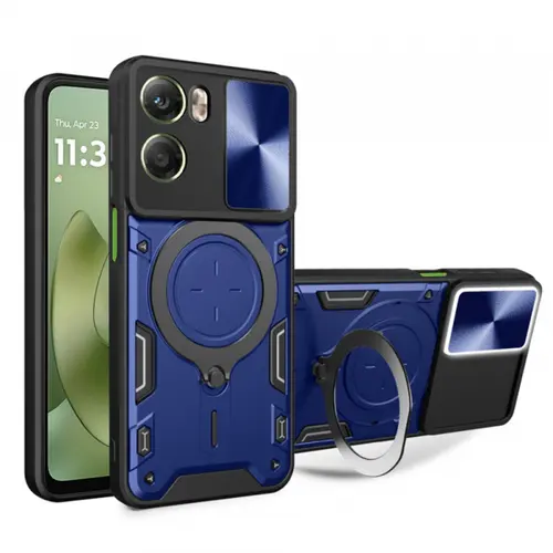 Husa pentru Motorola Moto G06, Techsuit, CamGuard Pro, Albastra