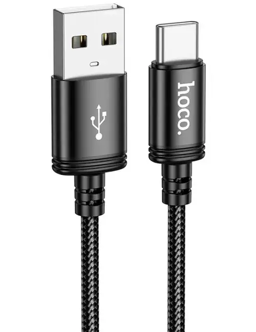 Cablu Date si Incarcare USB-A - USB-C HOCO X91, 60W, 3m, Negru