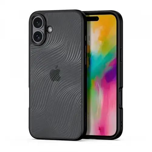 Husa pentru Apple iPhone 16 Plus, DUX DUCIS, Aimo, Neagra