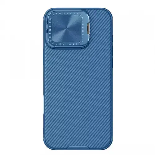 Husa MagSafe pentru Apple iPhone 16 Pro, Nillkin, CamShield Prop, Albastra