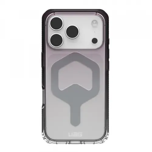 Husa MagSafe pentru Apple iPhone 17 Pro, Urban Armor Gear, Plyo, Neagra Transparenta