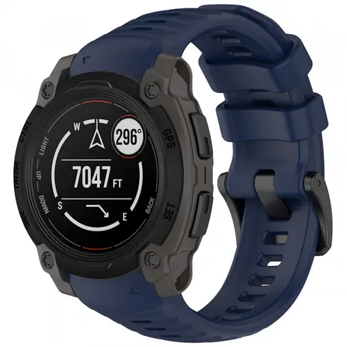 Curea Techsuit W076 pentru Garmin Instinct E 45mm, Albastru