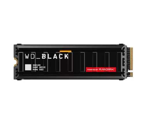 SSD Western Digital SN8100 HeatSink, 1TB, PCIe Gen5 x4 NVMe, M.2 2280