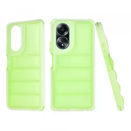 Husa pentru Oppo A58 4G, Techsuit, Wave Shield, Verde