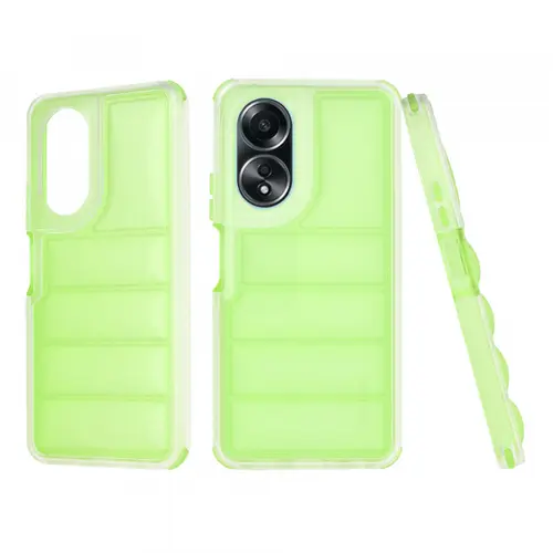 Husa pentru Oppo A58 4G, Techsuit, Wave Shield, Verde