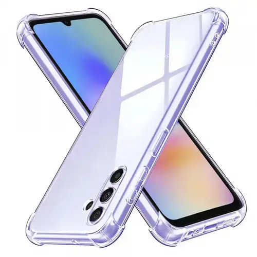 Husa pentru Samsung Galaxy A05s A057, Techsuit, Shockproof Clear, Transparenta
