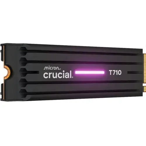 SSD Crucial T710 Heatsink, 1TB, PCIe 5.0 x4, NVMe