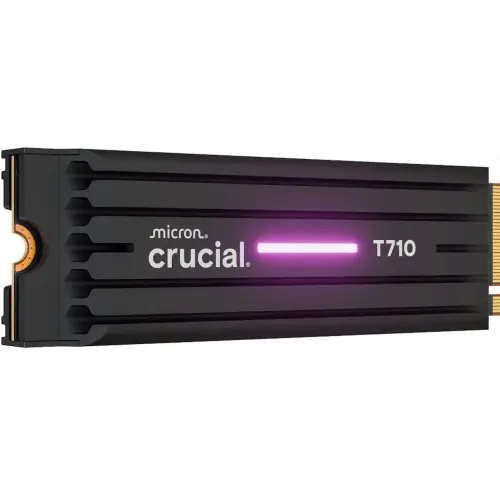 SSD Crucial T710 Heatsink, 1TB, PCIe 5.0 x4, NVMe