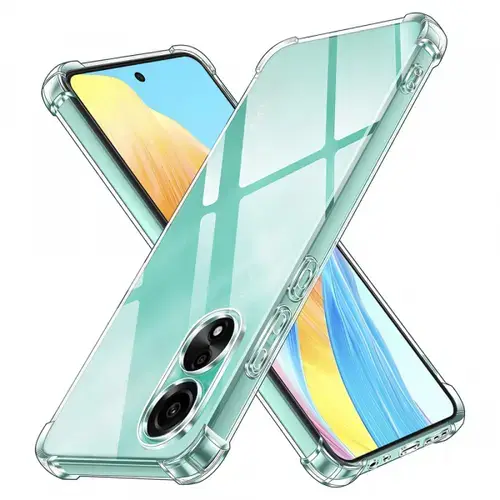 Husa pentru Oppo A58 4G, Techsuit, Shockproof Clear, Transparenta