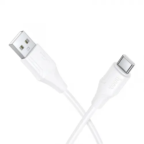 Cablu Date si Incarcare USB-A - USB-C HOCO X124, 18W, 1m, Alb