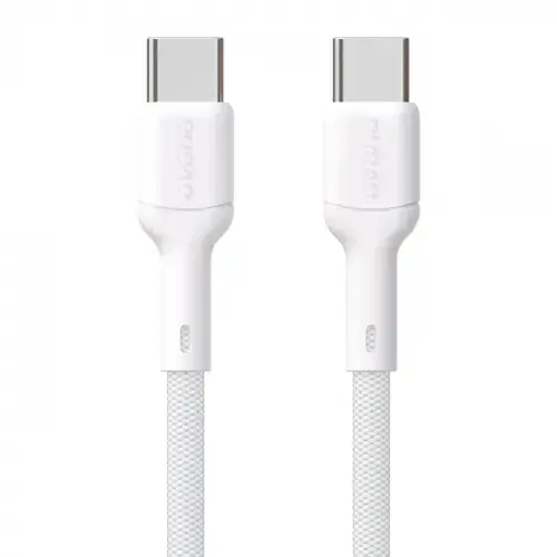 Cablu Date si Incarcare USB-C - USB-C Dudao L9C, 65W, 1m, Alb