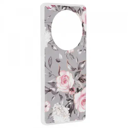 Husa pentru Honor Magic6 Lite, Techsuit, Marble, Gri